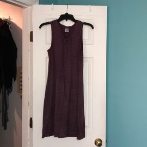 Time and tru lace up dress